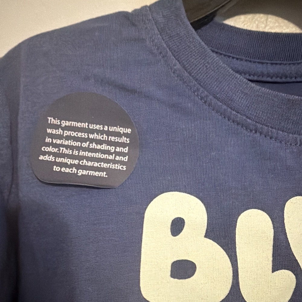 Bluey Bingo Graphic Cotton Crew Neck Short Sleeve T-Shirt Blue 5T - Picture 3 of 8
